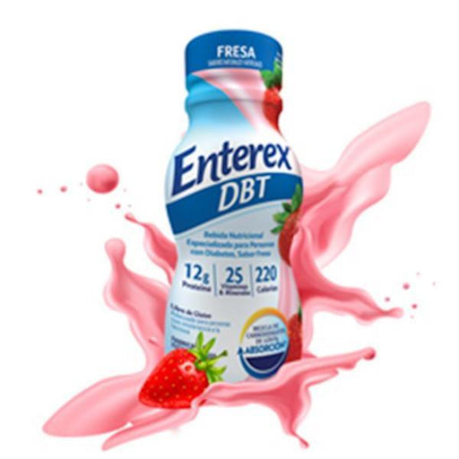 Enterex Diabetic Fresa 237Ml - Farmacias Arrocha