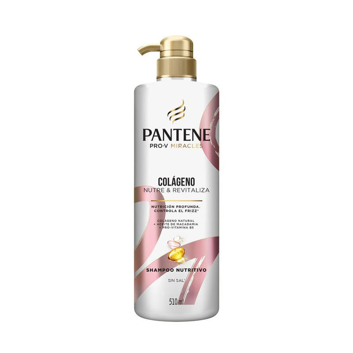 Pantene Shampoo Colageno 510Ml - Farmacias Arrocha