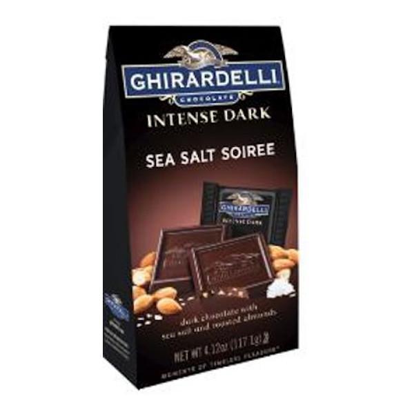 Ghirardelli 4.12 Oz Sea Salt Intense Bag - Farmacias Arrocha