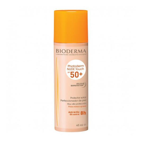 Bioderma Photoderm NUDE Touch FPS50+ Tono Natural 40 ml - Farmacias Arrocha