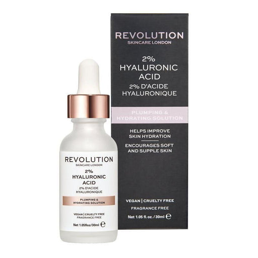Revolution Plumping & Hydrating Serum - 2% Hyaluronic Acid 30ml - Farmacias Arrocha