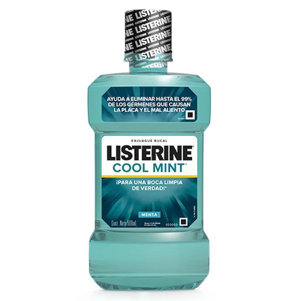 Listerine Cool Mint 500Ml - Farmacias Arrocha