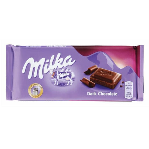 Milka Dark Chocolate 100Gr - Farmacias Arrocha