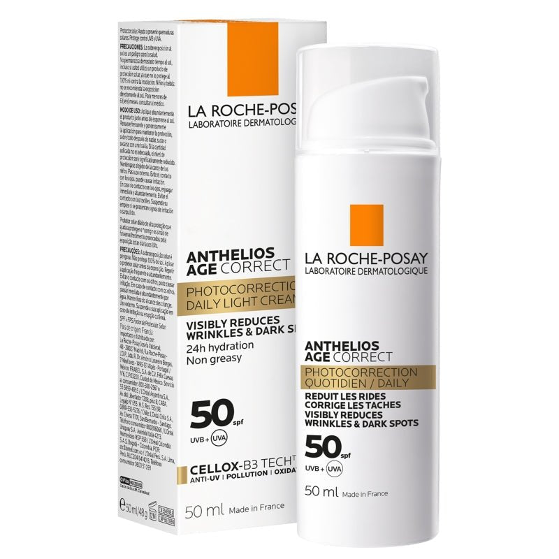 La Roche-Posay Anthelios Age Correct SPF50+ 50ml - Farmacias Arrocha