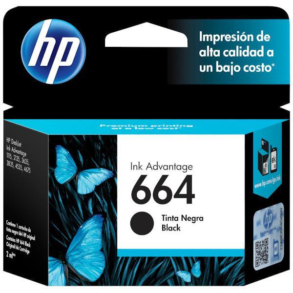 Tinta Hp 664 Black - Farmacias Arrocha