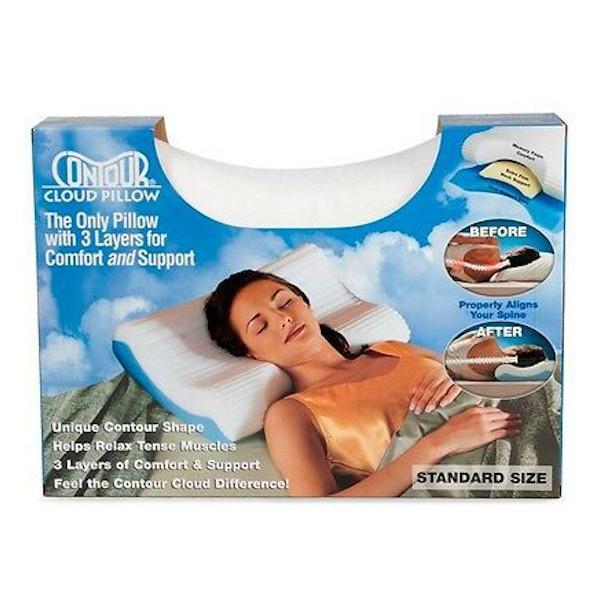 Contour Cloud Pillow With Cover - Farmacias Arrocha