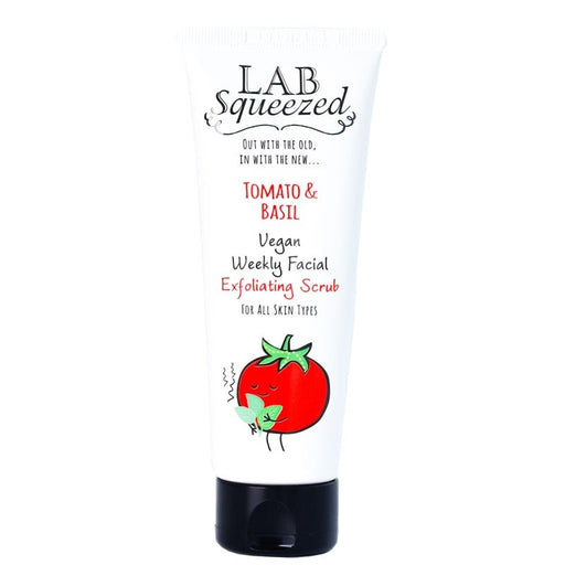 Lab Squeezed Tomato & Basil Vegan Weekly Facial Exfoliating Scrub 120 Ml - Farmacias Arrocha