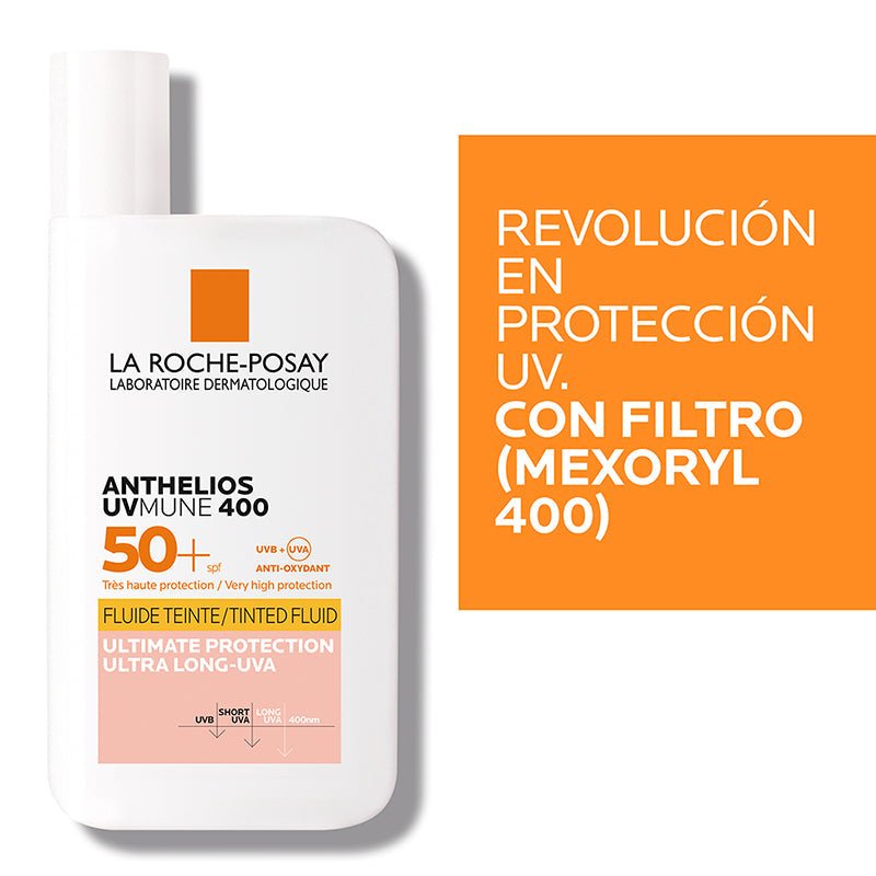 La Roche Posay Anthelios UV MUNE con color SPF50+ 50ml - Farmacias Arrocha