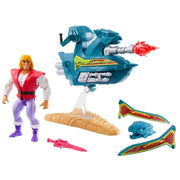 Masters of the Universe Origins, Jet Sled y Príncipe Adam - Farmacias Arrocha
