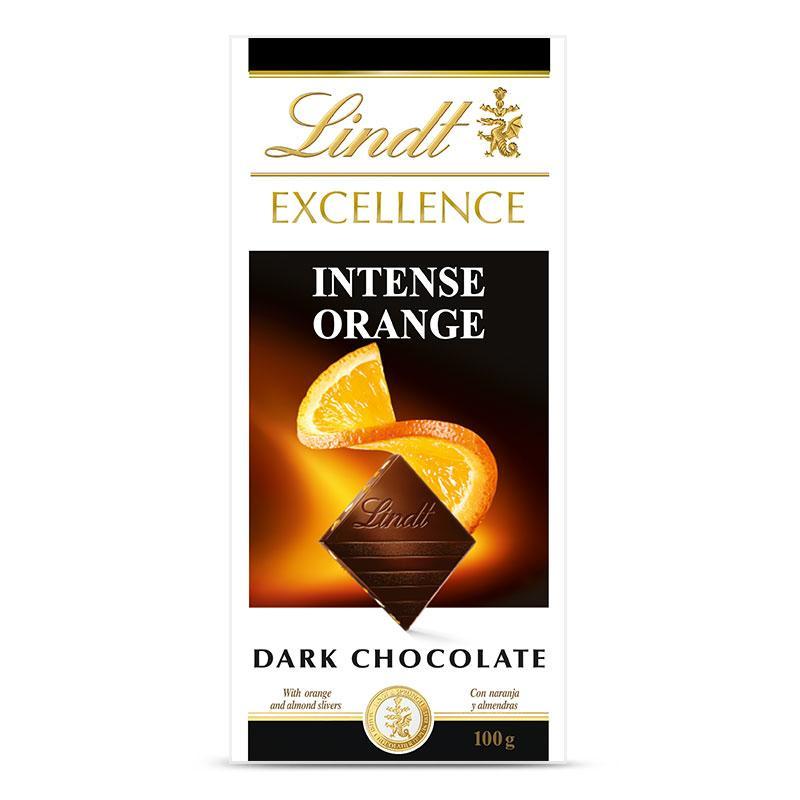 Lindt Excellenc Intense Orange 100Gr - Farmacias Arrocha