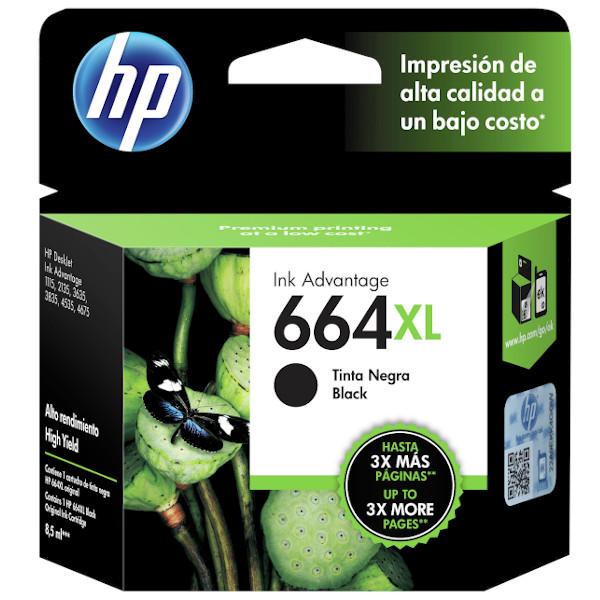 Tinta Hp 664 Xl Black - Farmacias Arrocha