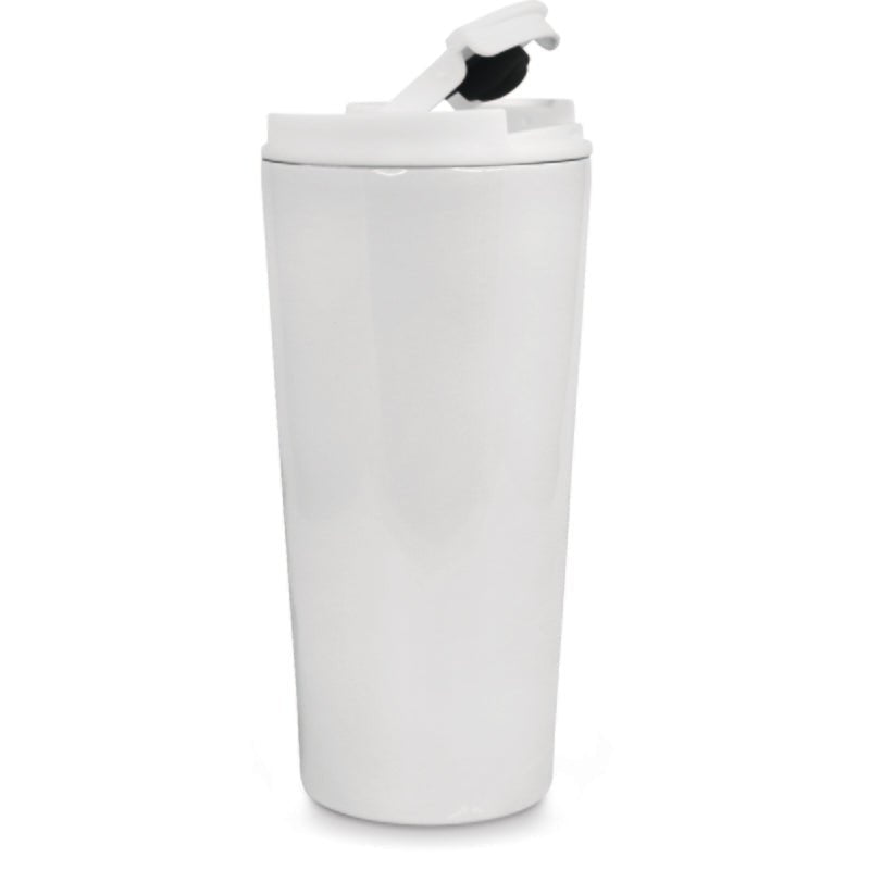 Vaso de Acero Inoxidable para Cafe Blanco - Farmacias Arrocha