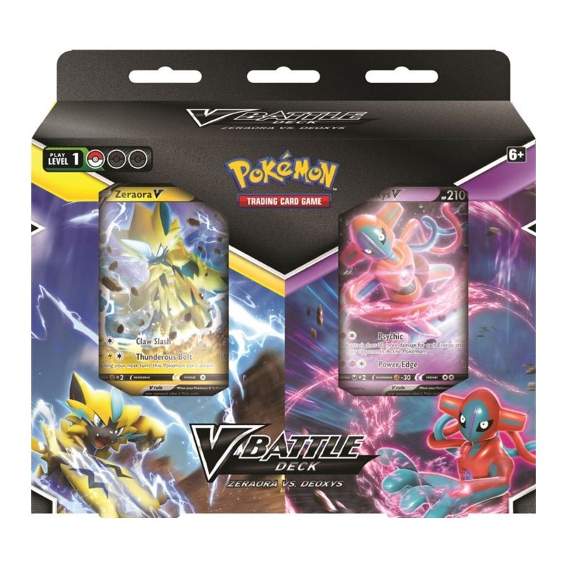 Pokémon V Battle Deck-Zeraora vs Deoxy Bundle - Farmacias Arrocha
