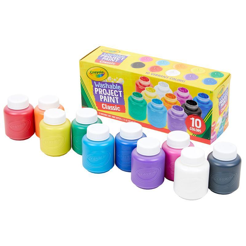 Crayola 10-2 Oz. Bottles Crayola Washable Kids - Farmacias Arrocha