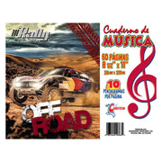 Corsario Libreta Espiral Musica Color (40) - Farmacias Arrocha