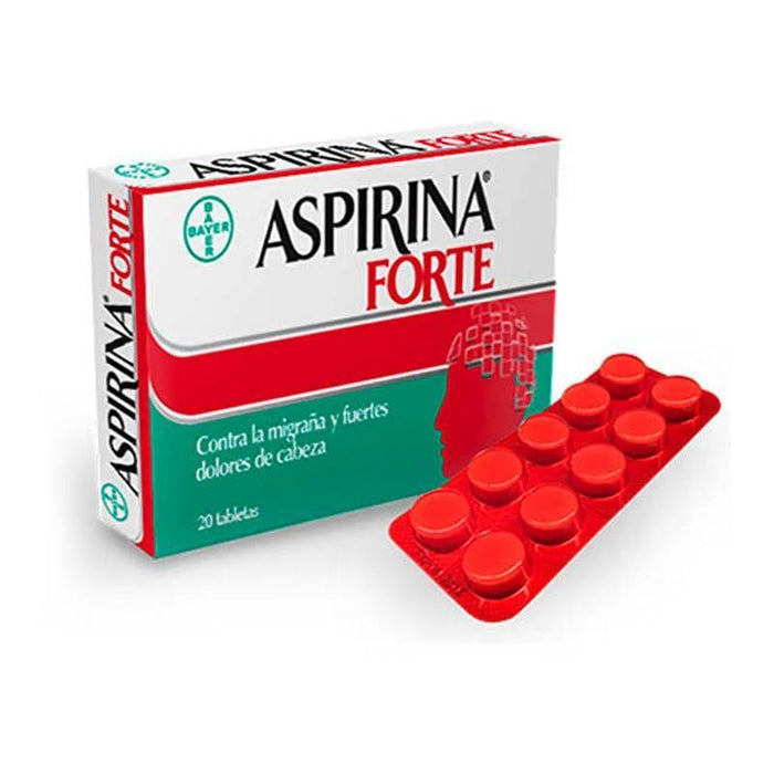 Aspirina Forte Caja X 20 Tabletas - Farmacias Arrocha