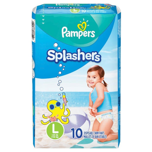 Pampers Splashers S5 Large 10U - Farmacias Arrocha