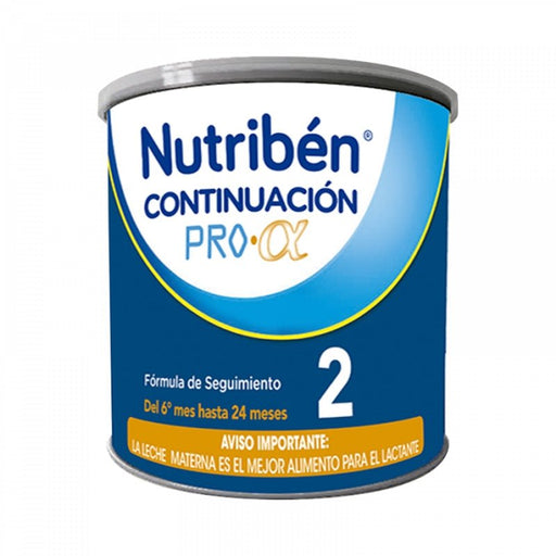Nutriben Continuación Pro Alfa 2 400Gr - Farmacias Arrocha