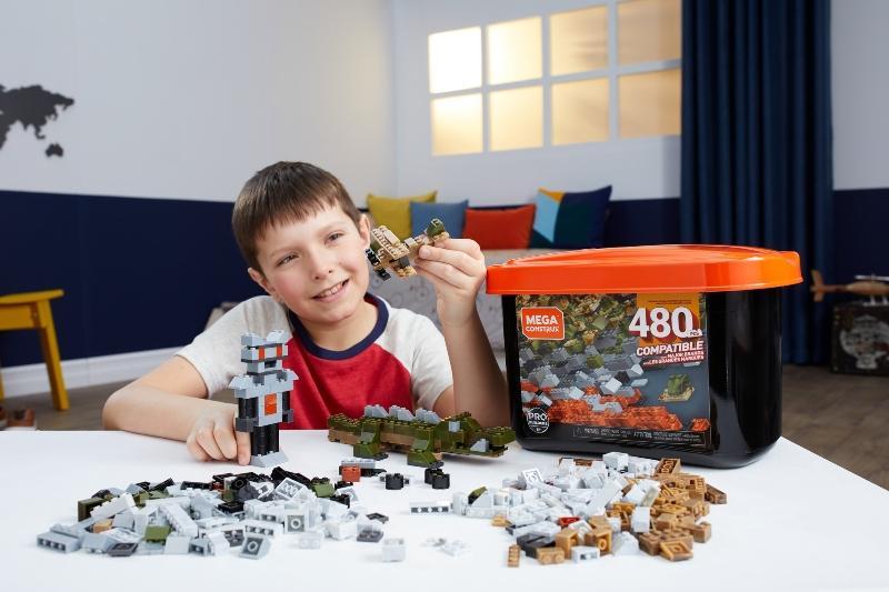 Mega Construx Caja De Construcción Con 480 Micro Bloques Pro Builders - Farmacias Arrocha