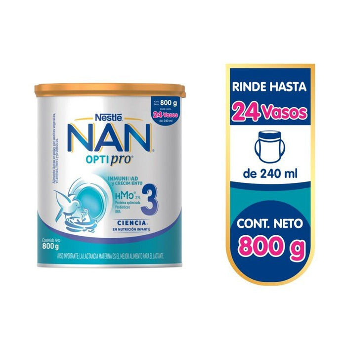 NAN 3 Optipro HM-O 800gr   - Farmacias Arrocha