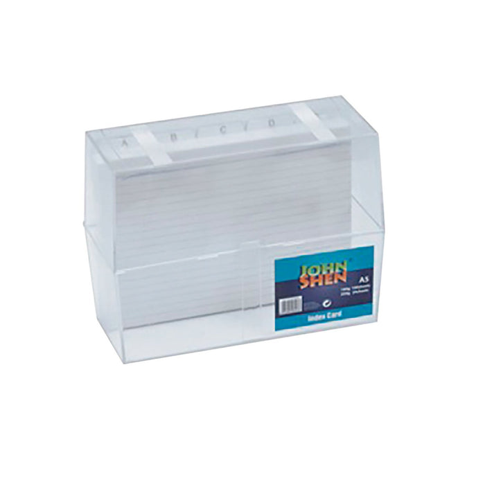 John Shen Index Card Box Large - Farmacias Arrocha