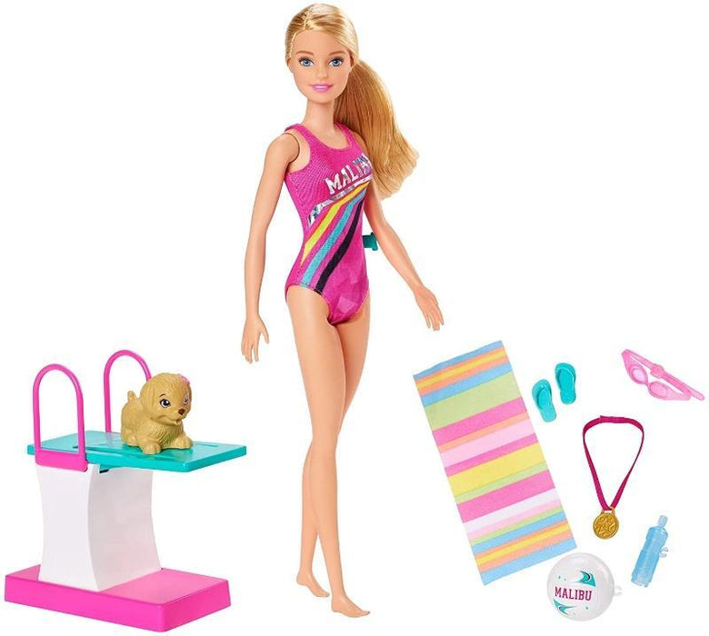 Barbie Muñeca Nadadora Con Accesorios - Farmacias Arrocha