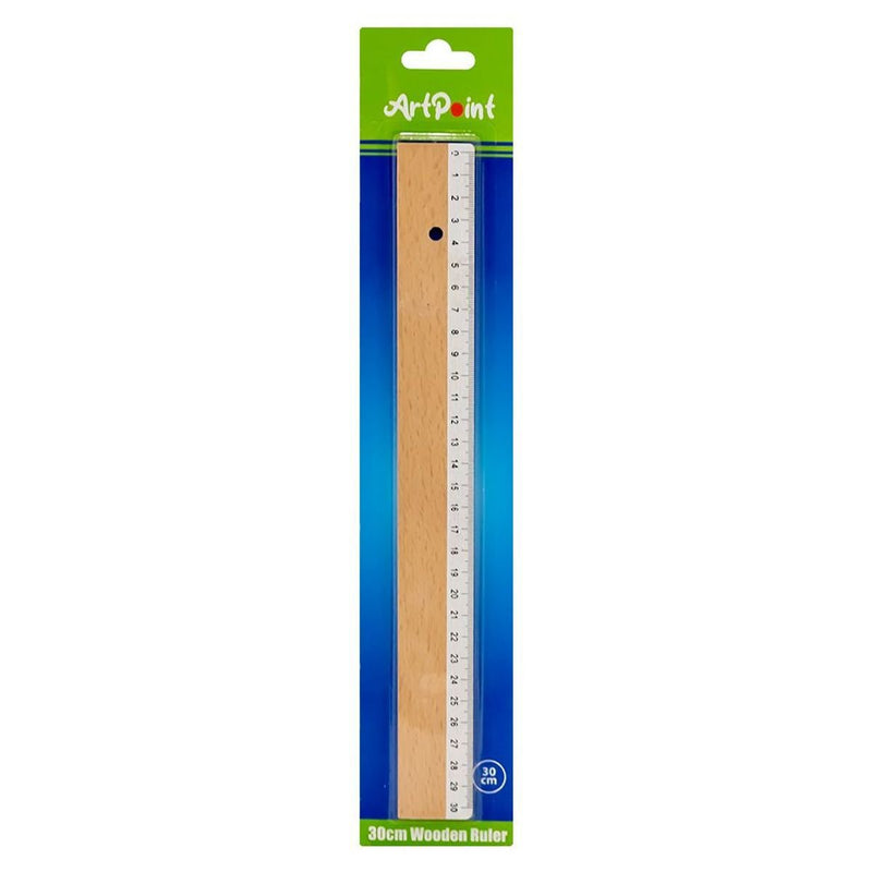 John Shen Art Point Wooden Ruler - Farmacias Arrocha