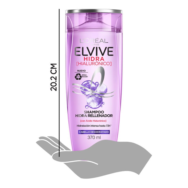Elvive Hidra Hialuronico Shampoo 370ml  - Farmacias Arrocha