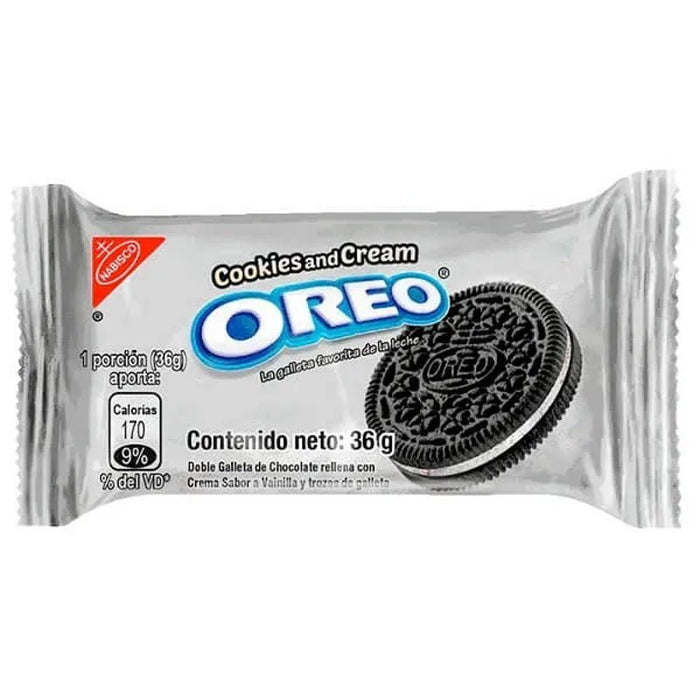 Oreo Galleta Cookie & Cream 36Gr - Farmacias Arrocha