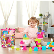 Mega Bloks Bolsa Grande De Construcción Rosa - Farmacias Arrocha