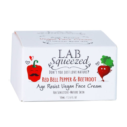 Lab Squeezed Red Bell Pepper & Beetroot Age Resist Vegan Face Cream 50 Ml - Farmacias Arrocha