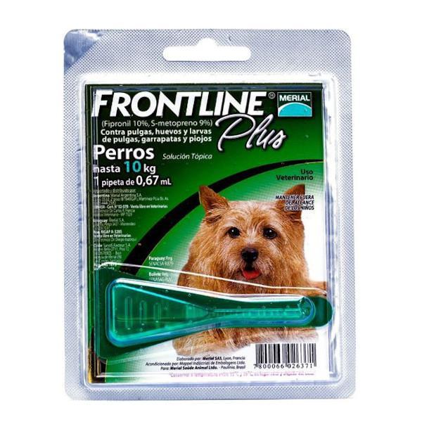 Frontline Plus Perros 2 A 10 Kgr .(0.67 - Farmacias Arrocha