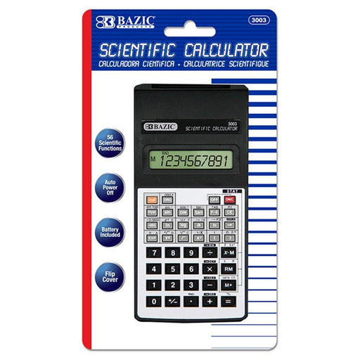 Bazic Calculator Scientific F-56 - Farmacias Arrocha