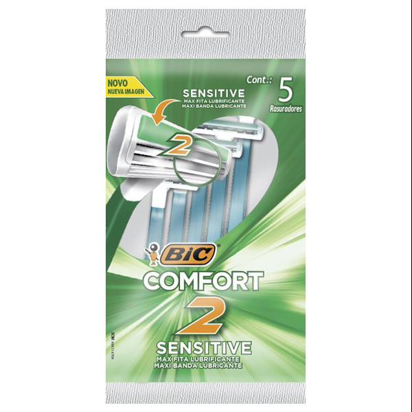 Bic Rasuradora Comfort Twin Bolsa De 3 3086 - Farmacias Arrocha