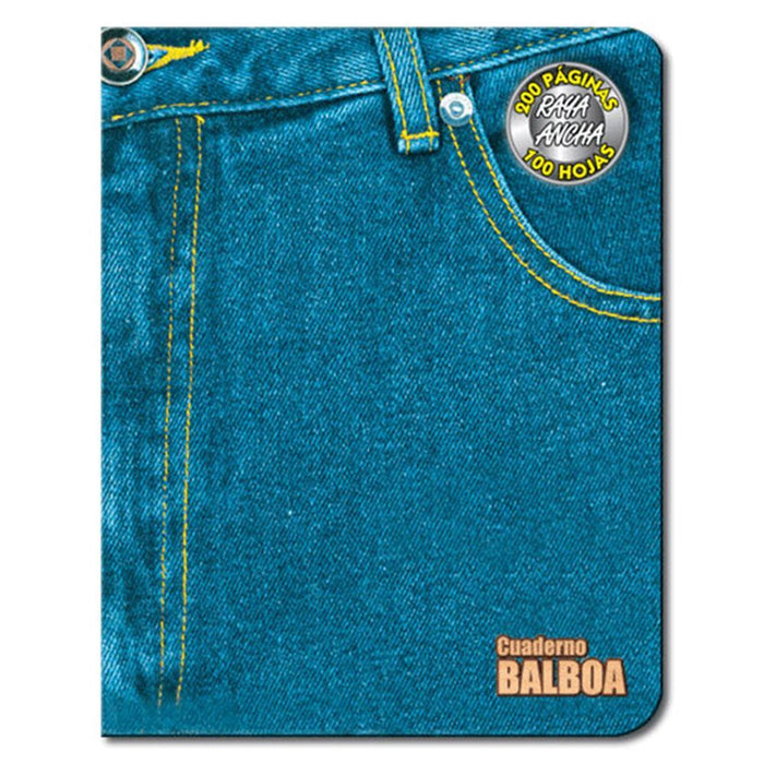 Corsario Cuaderno Grapa Balboa Jean R-A 200P (100) - Farmacias Arrocha