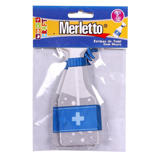 Merletto 3Pz Foami Alchol - Farmacias Arrocha