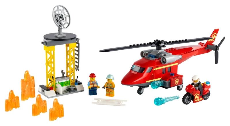 Lego Helicóptero De Rescate De Bomberos - Farmacias Arrocha