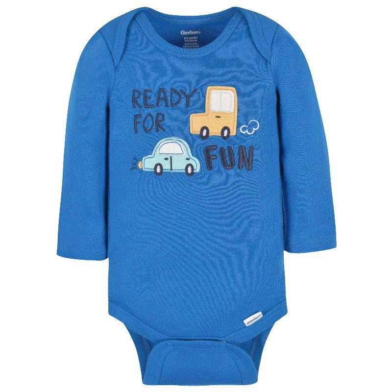Gerber Set 3 Bodies Manga Corta Niño NB - Farmacias Arrocha