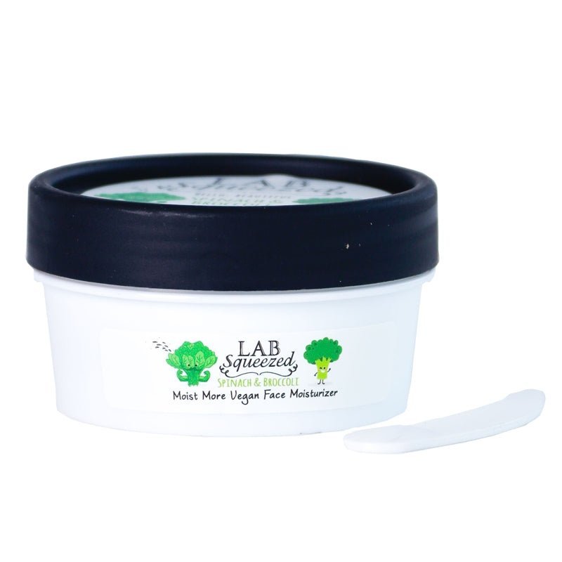 Lab Squeezed Spinach & Broccoli Moist More Vegan Face Moisturizer 50 Ml - Farmacias Arrocha