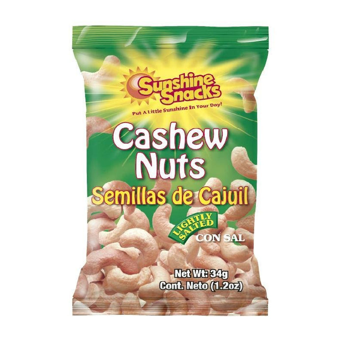 Sunshine Snacks Cashew Nuts 32Gr - Farmacias Arrocha