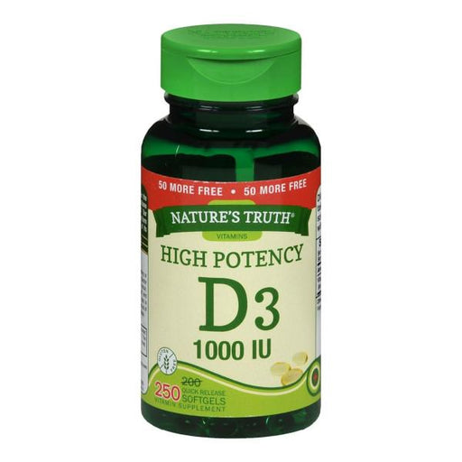 Vitamin D3 1000 Iu Value Size 200+50 Sg - Farmacias Arrocha