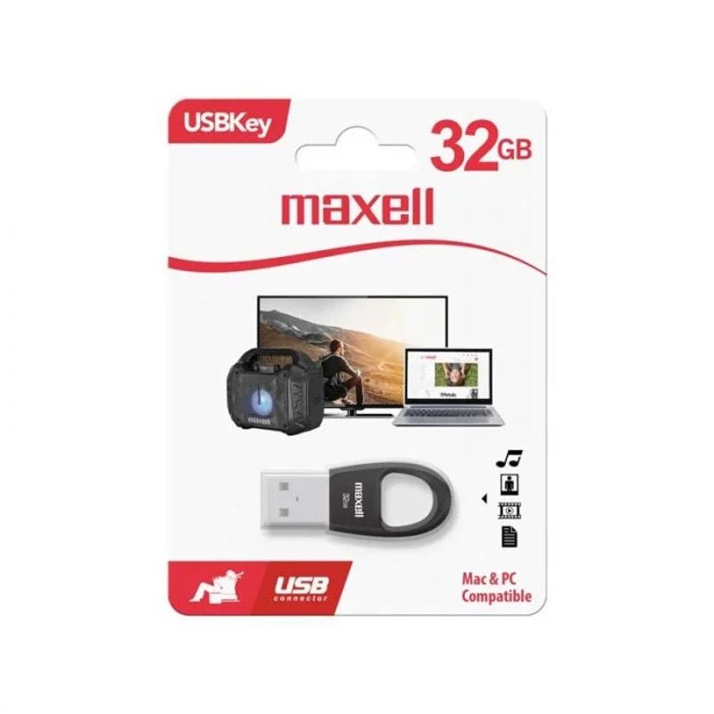 Maxell Usb Key 32Gb Black - Farmacias Arrocha