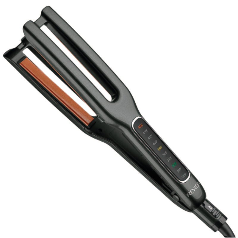 Revlon Plancha de Pelo de Doble Placa de Cerámica de Cobre Lacio - Farmacias Arrocha