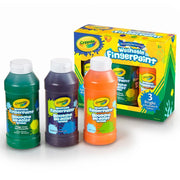 Crayola 3Ct 8Oz Wh Fngrpaint Secndry Clrs 12P - Farmacias Arrocha