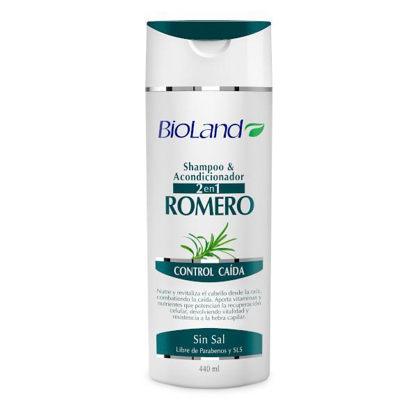 Bioland 2En1 Romero 12/440Ml - Farmacias Arrocha