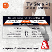Xiaomi Android Tv P1 4K-UHD LED - Farmacias Arrocha