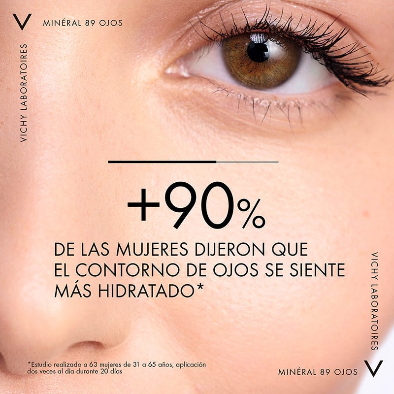 Vichy Minéral 89 Contorno de Ojos 15 ml - Farmacias Arrocha