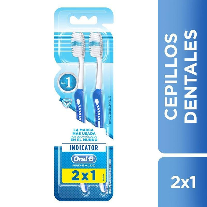 Oral B Cepillo Pro Salud Indicador 2Pack - Farmacias Arrocha