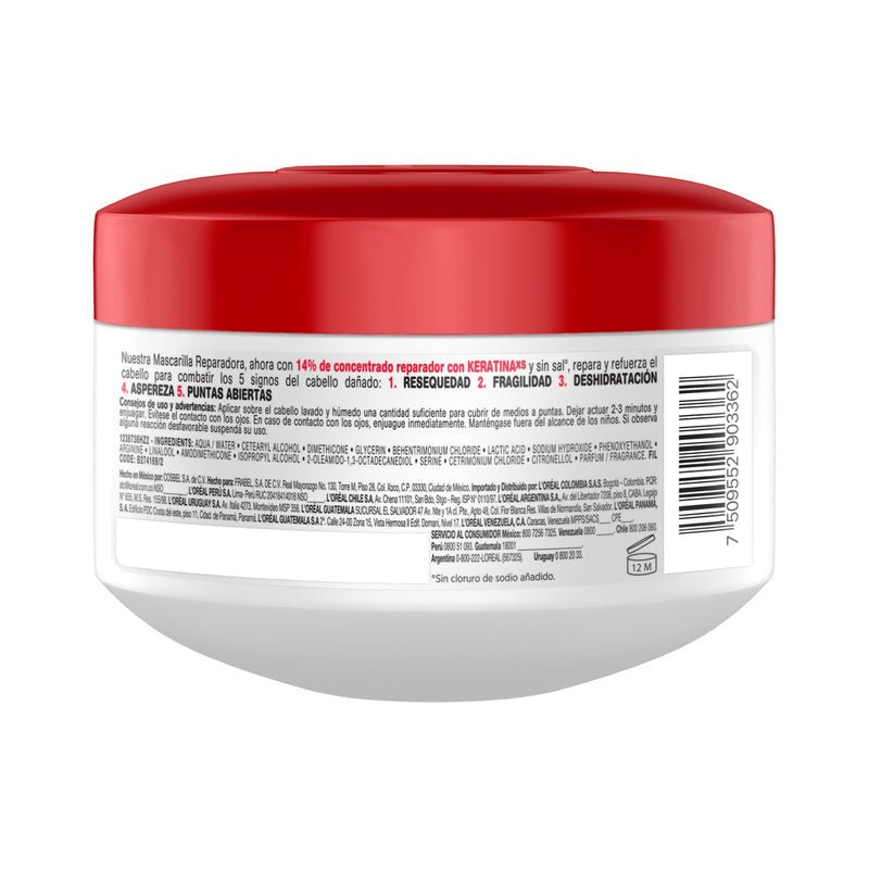 Elvive Reparación Total 5 Mascarilla Tratamiento Reparador 300 G - Farmacias Arrocha