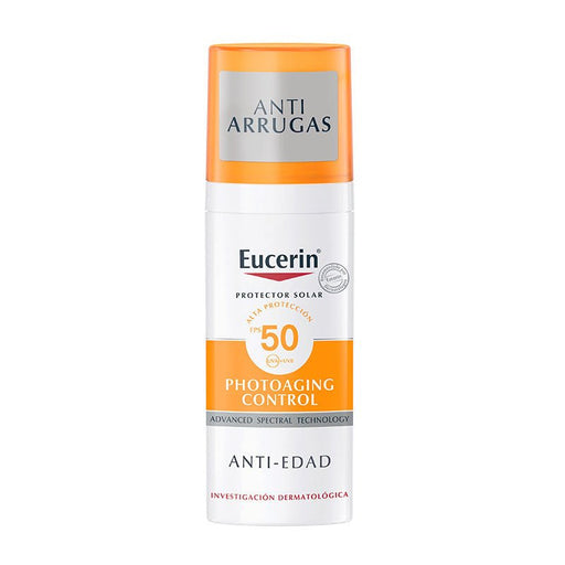 Eucerin Protector Solar Facial Anti Edad FPS 50+ - Farmacias Arrocha